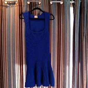 Torn by Ronny Kobo Royal Blue Dress